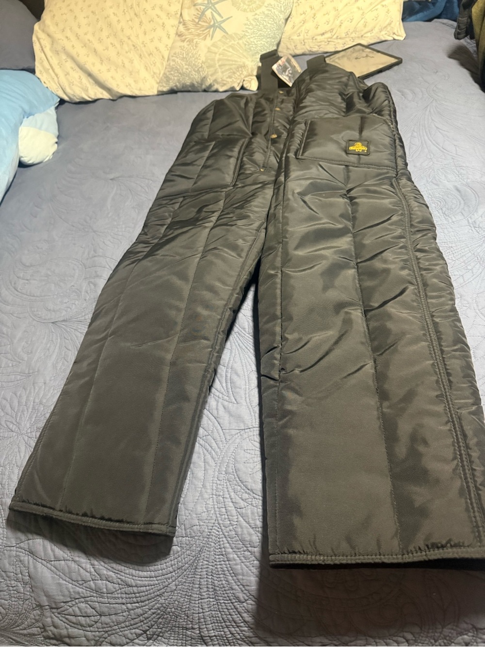 Refrigiwear iron-tuff high-bib overall for men-50•f